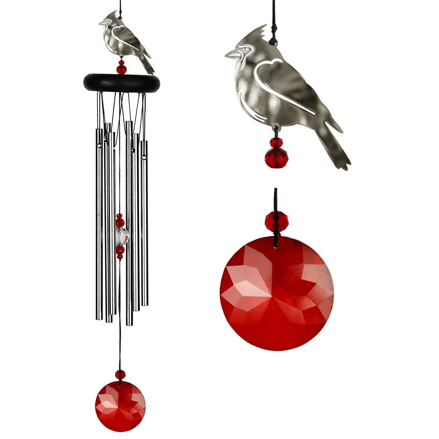 Woodstock Chimes - Crystal Cardinal Chime™