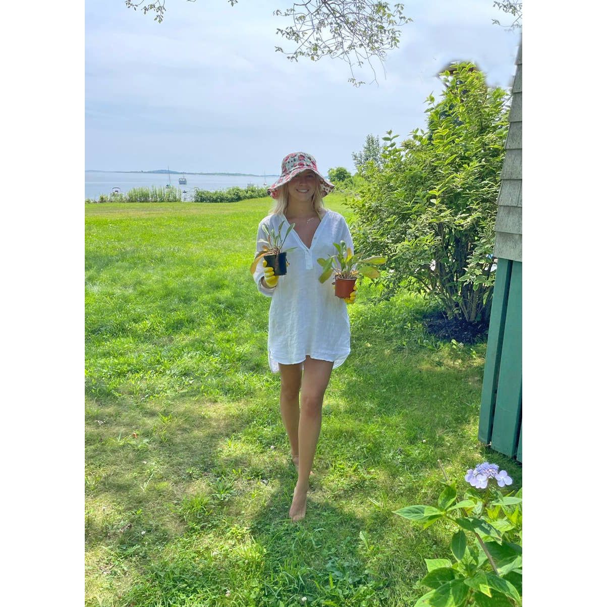 Garden Sun Hat With Adjustable Fit