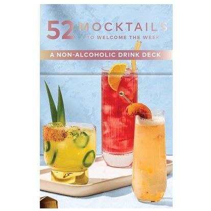 52 Mocktails, A Non-Alcoholic Drink Deck