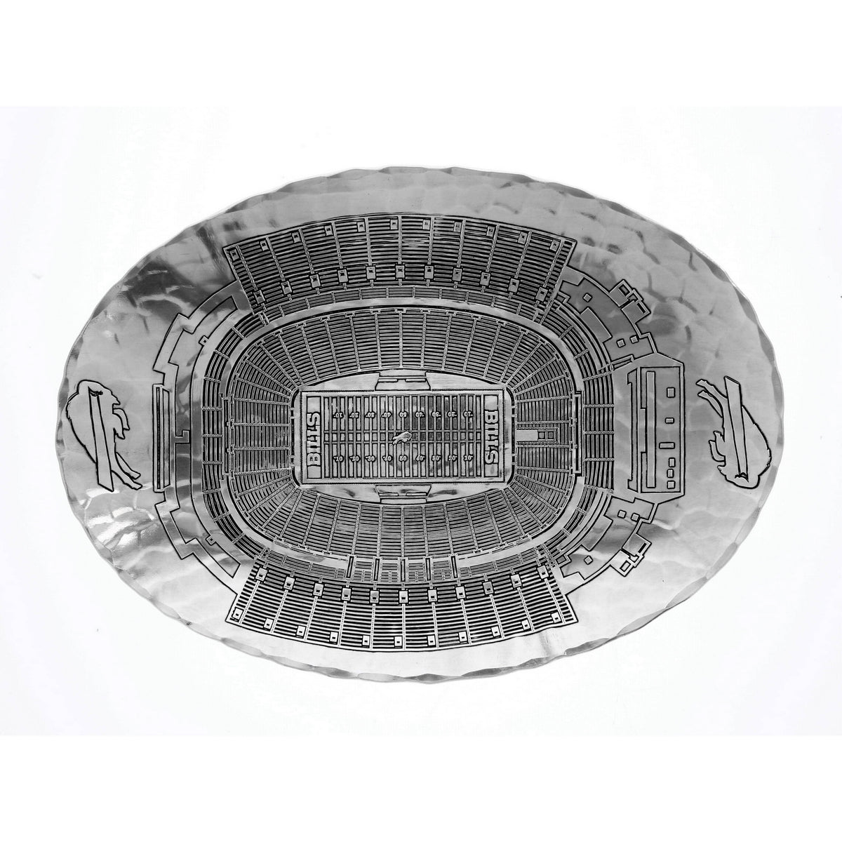 Buffalo Bills Stadium Series Large Oval Bowl