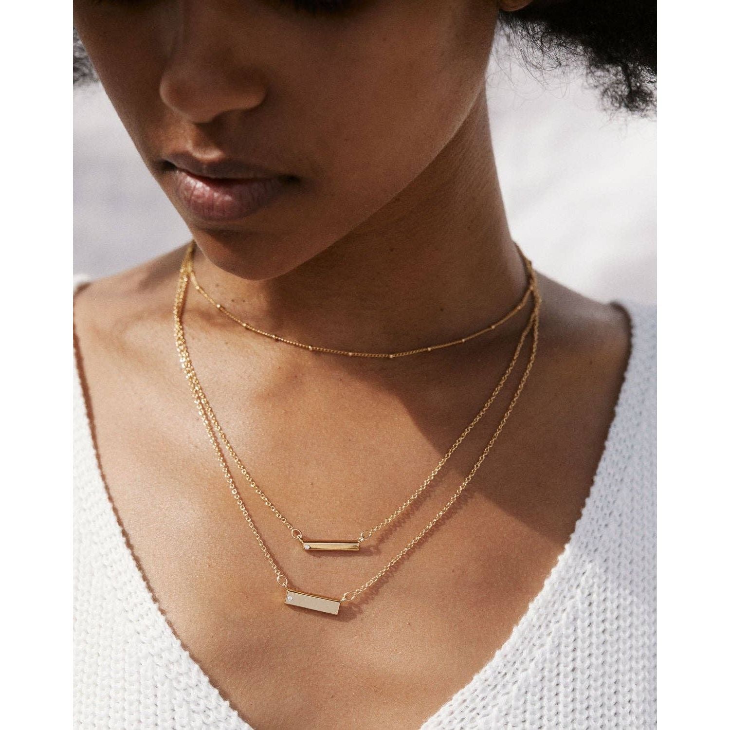 Through Thick & Thin Necklace Set