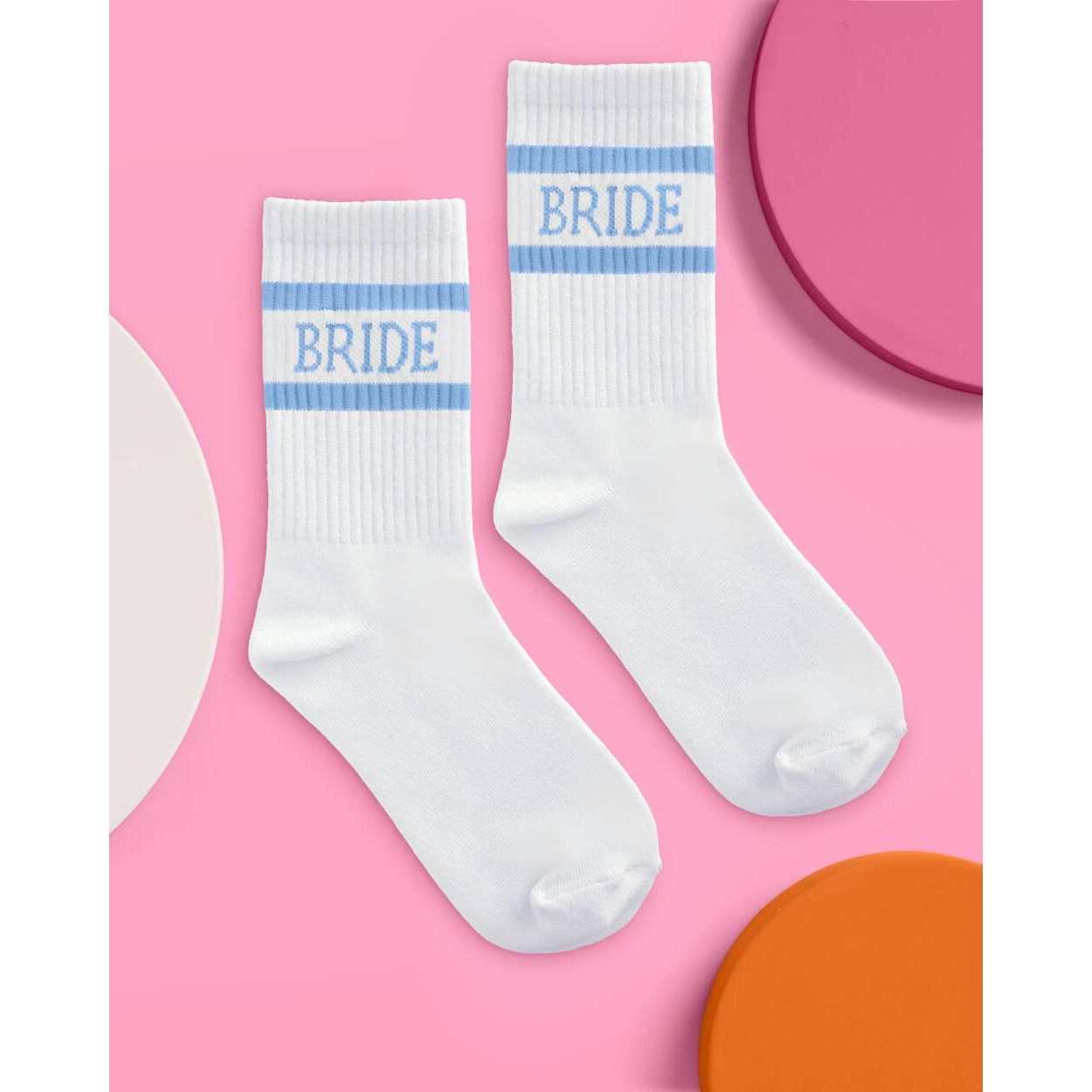 Blue Bride Socks