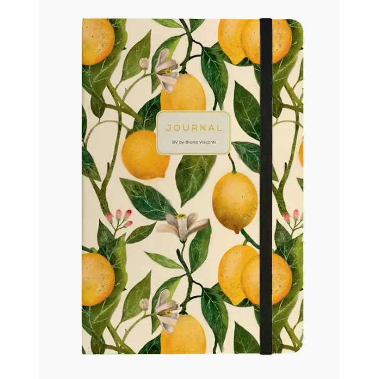 Hardcover Journal A5 - Lemons