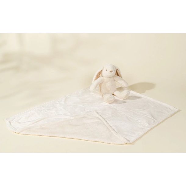 Rabbit Plush Toy Snuggling Blanket