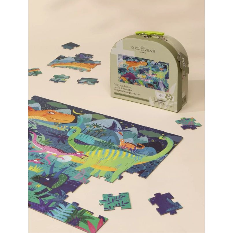 Carry On Puzzle - Dinosaur, 104pcs