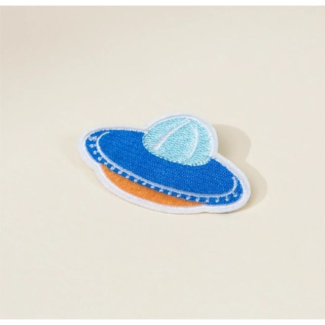 Reusable Stick-On Patch - UFO
