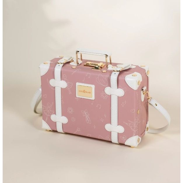 Vegan Leather Play Suitcase - Ballerina