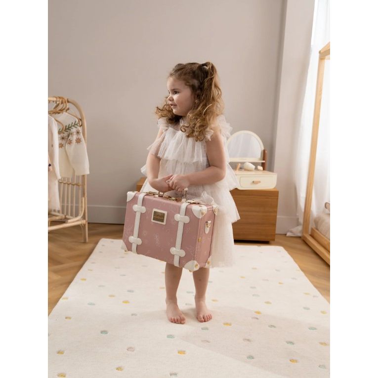 Vegan Leather Play Suitcase - Ballerina
