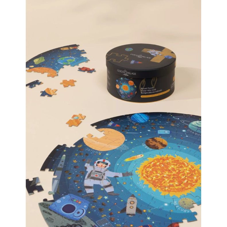 Round Puzzle - Galaxy Exploration 150pc