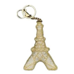 Eiffel Tower Beaded Bag Charm