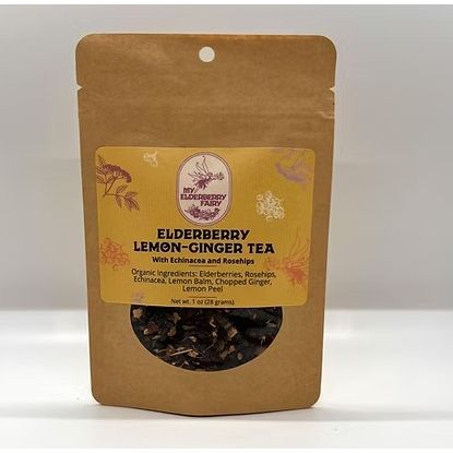 Elderberry Lemon-Ginger Tea