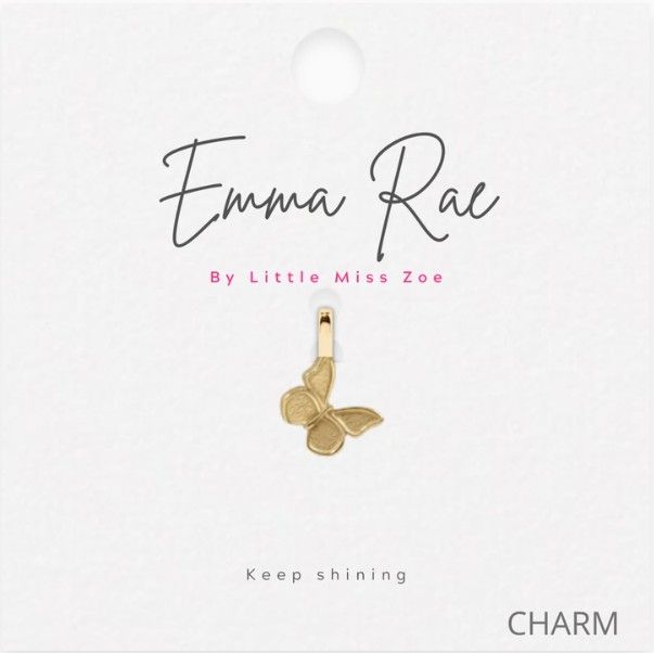 Emma Rae Butterfly Charm