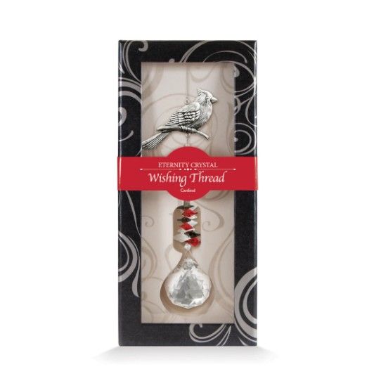 Eternity Crystal Wishing Thread - Cardinal