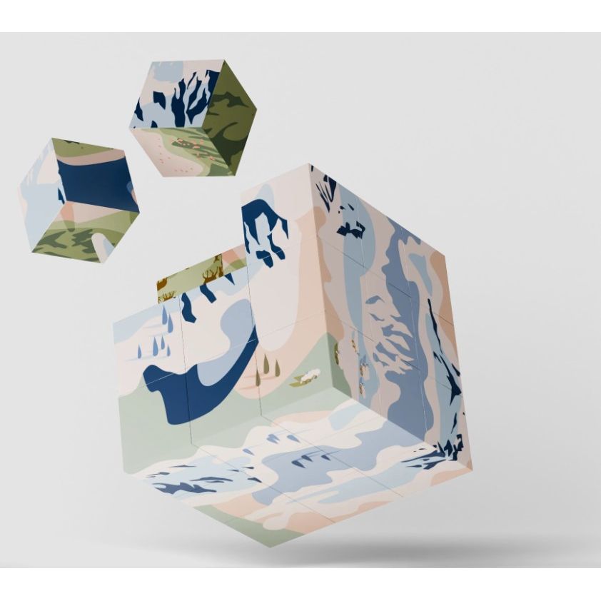 3D Magnetic Puzzle - Seasonal Summits