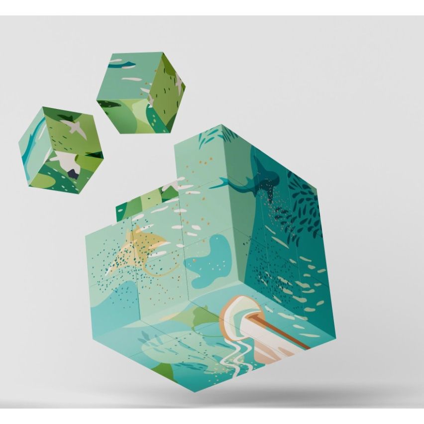 3D Magnetic Puzzle - Tide & Tangle