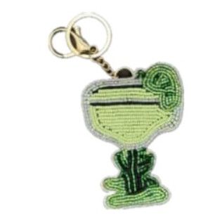 Margarita Beaded Bag Charm