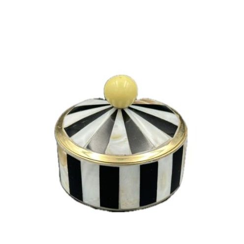 Mother of Pearl Black Decorative Box