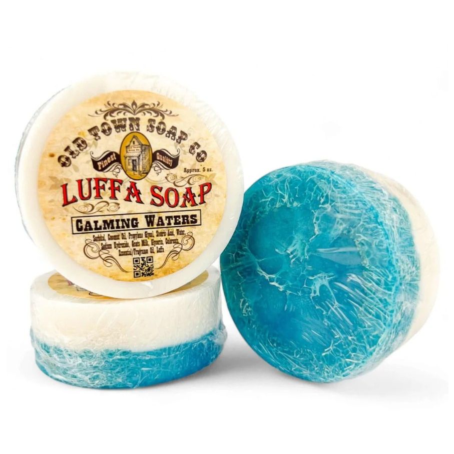 Luffa Goats Milk Soap - Calming Waters