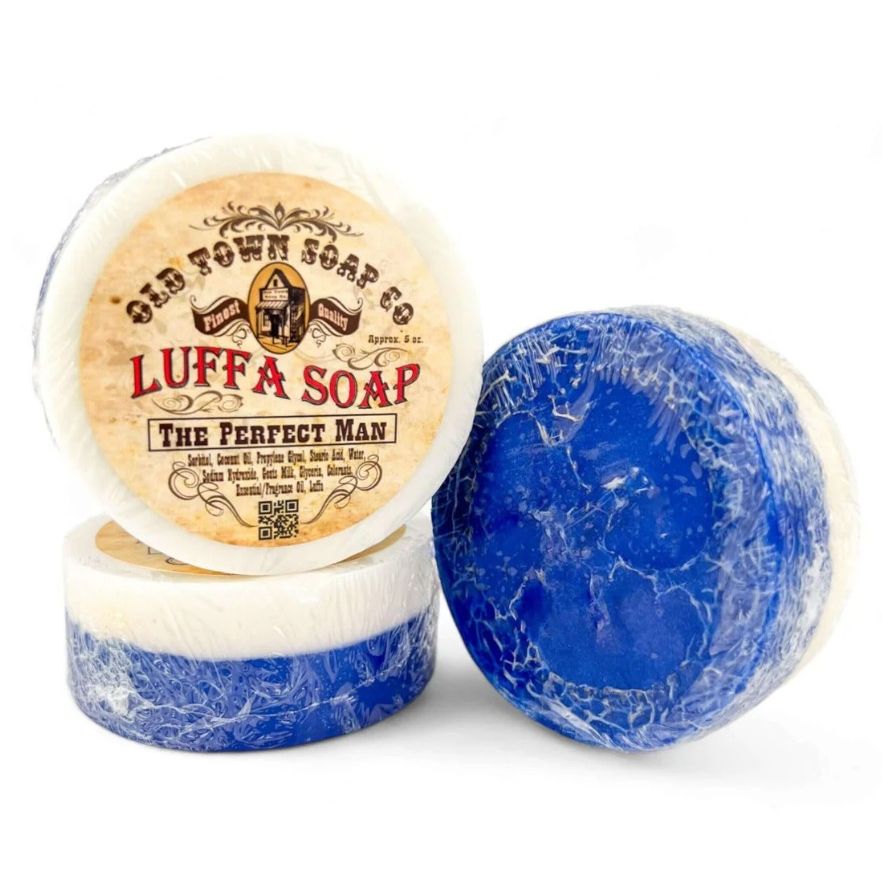 Luffa Goats Milk Soap - The Perfect Man