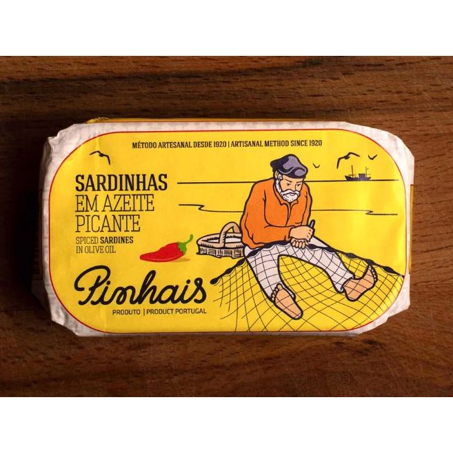Pinhais Spiced Sardines in Olive Oil