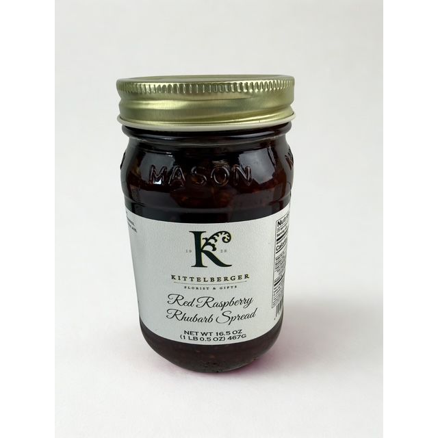 Red Raspberry Rhubarb Spread