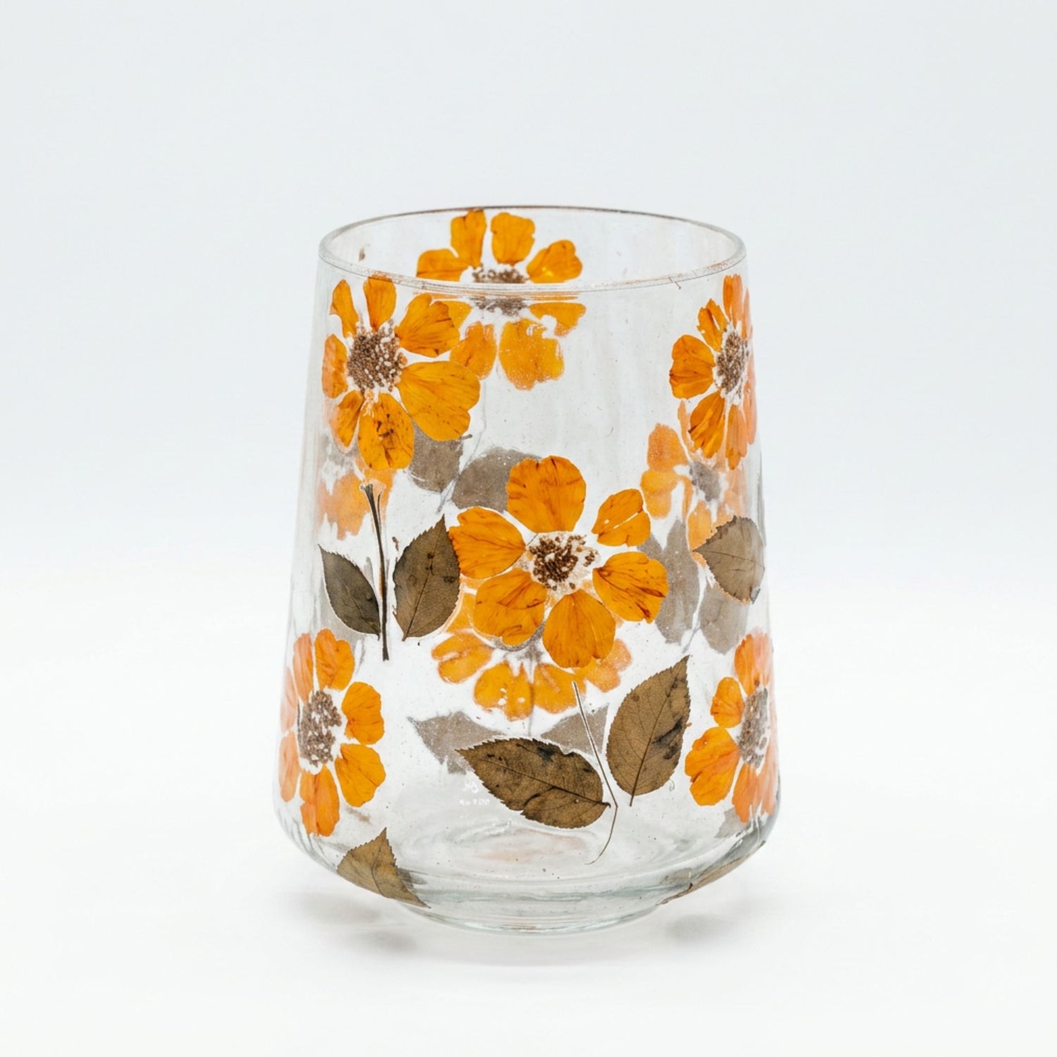Enamel Hurricane with Sunflower