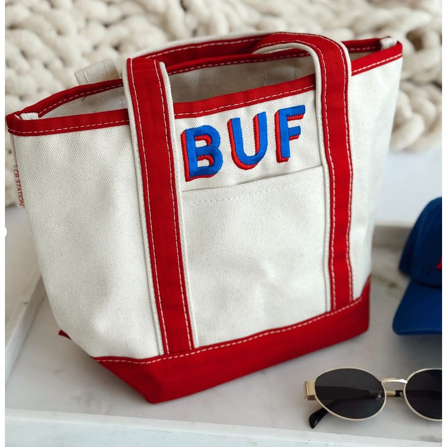 BUF Embroidered Boat Tote, Small