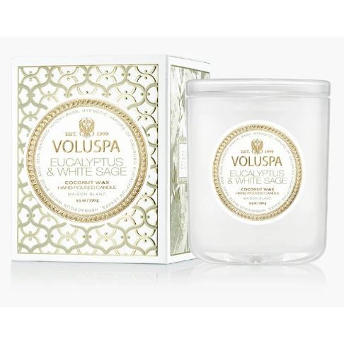 Eucalyptus & White Sage Classic Candle