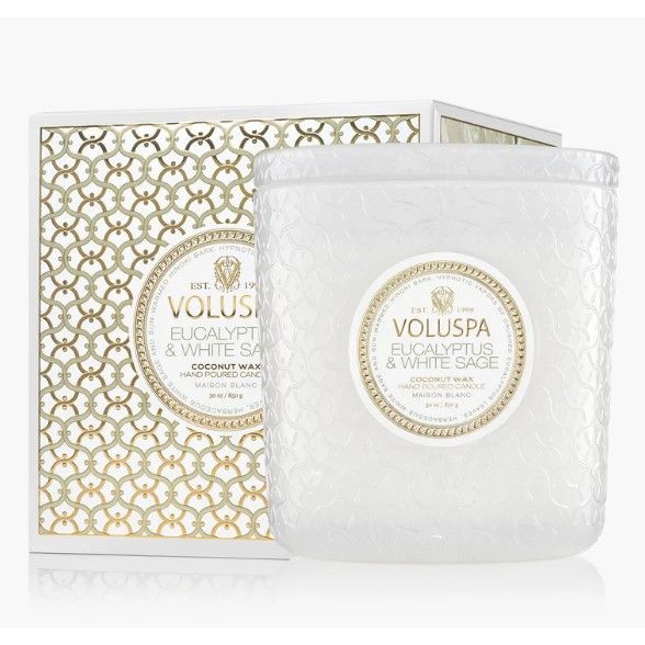 Eucalyptus & White Sage Luxe Candle