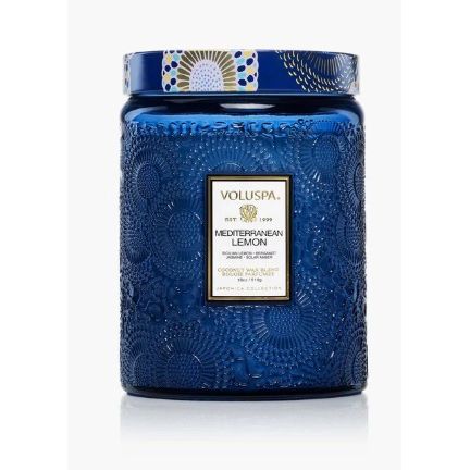 Mediterranean Lemon Large Jar Candle