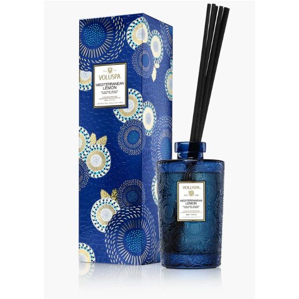 Mediterranean Lemon Luxe Reed Diffuser
