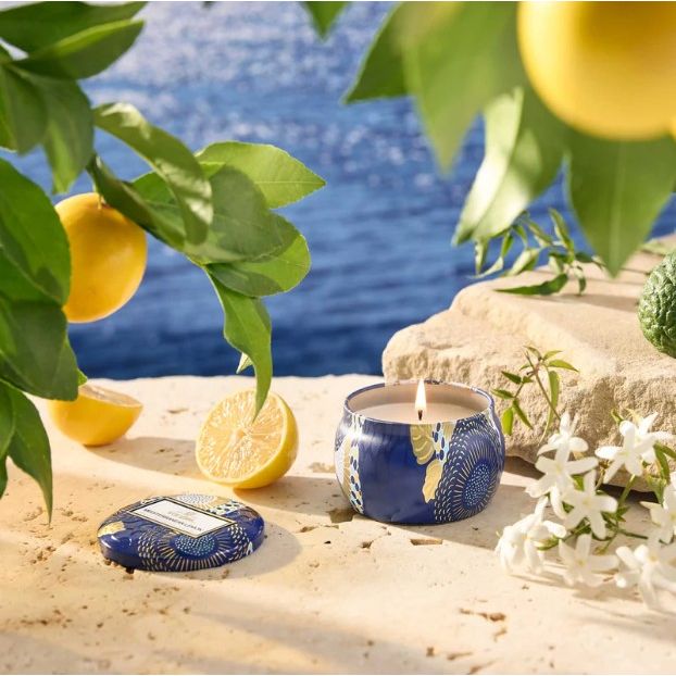Mediterranean Lemon Mini Tin Candle