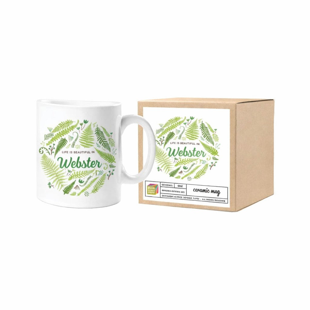Webster Botanical Garden Ceramic Mug