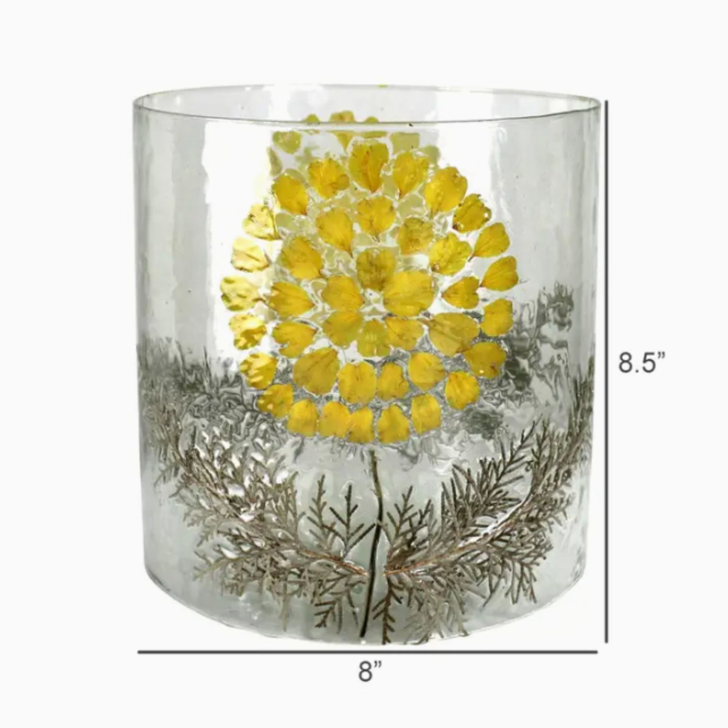 Enamel Hurricane, Yellow Daisy