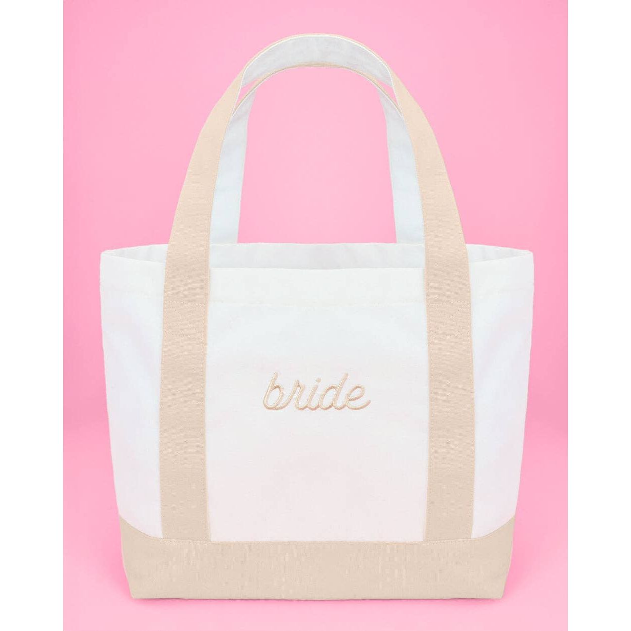Neutral Bride Boat Tote Bag