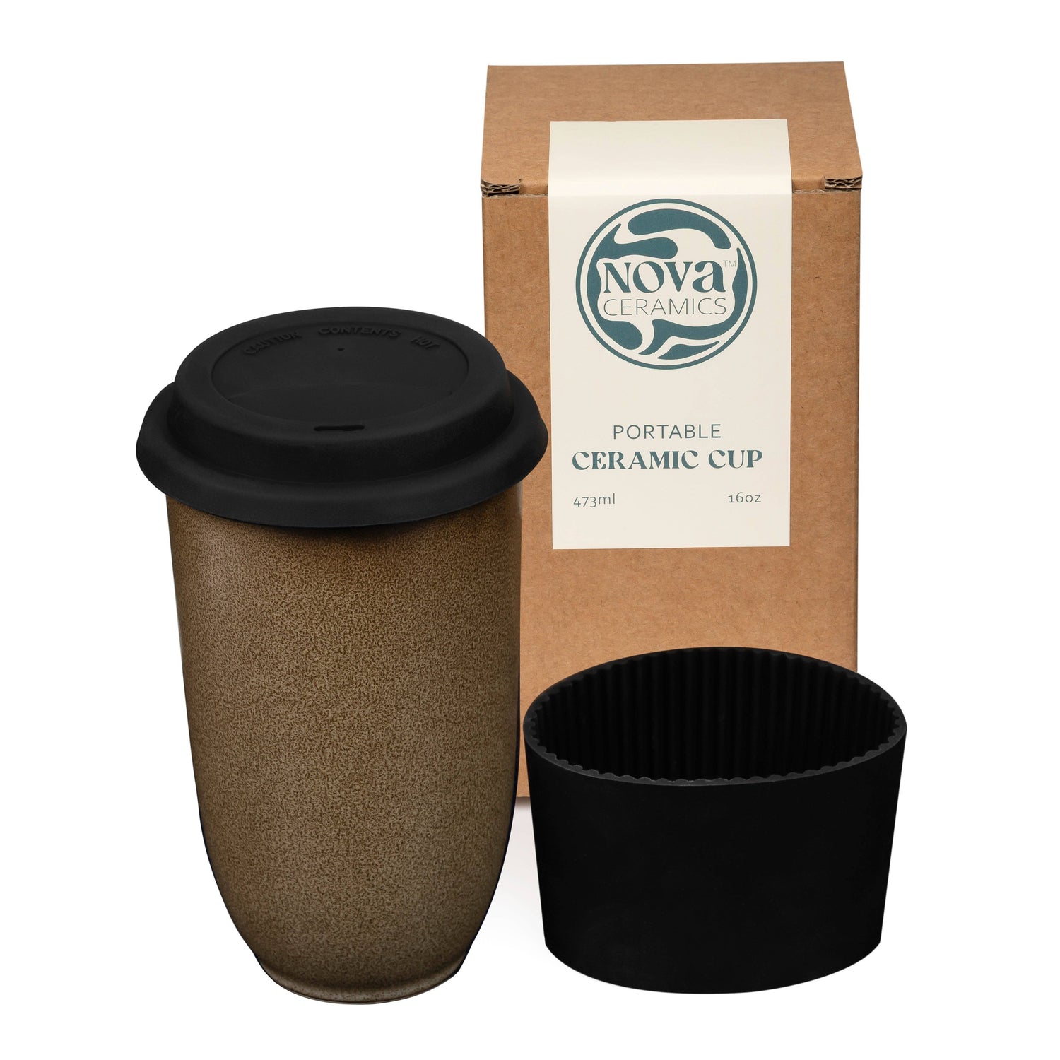Ceramic Travel Mug - Mantle 16oz