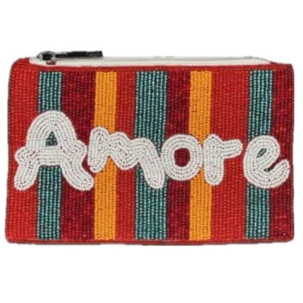 Amore Beaded Coin Wallet