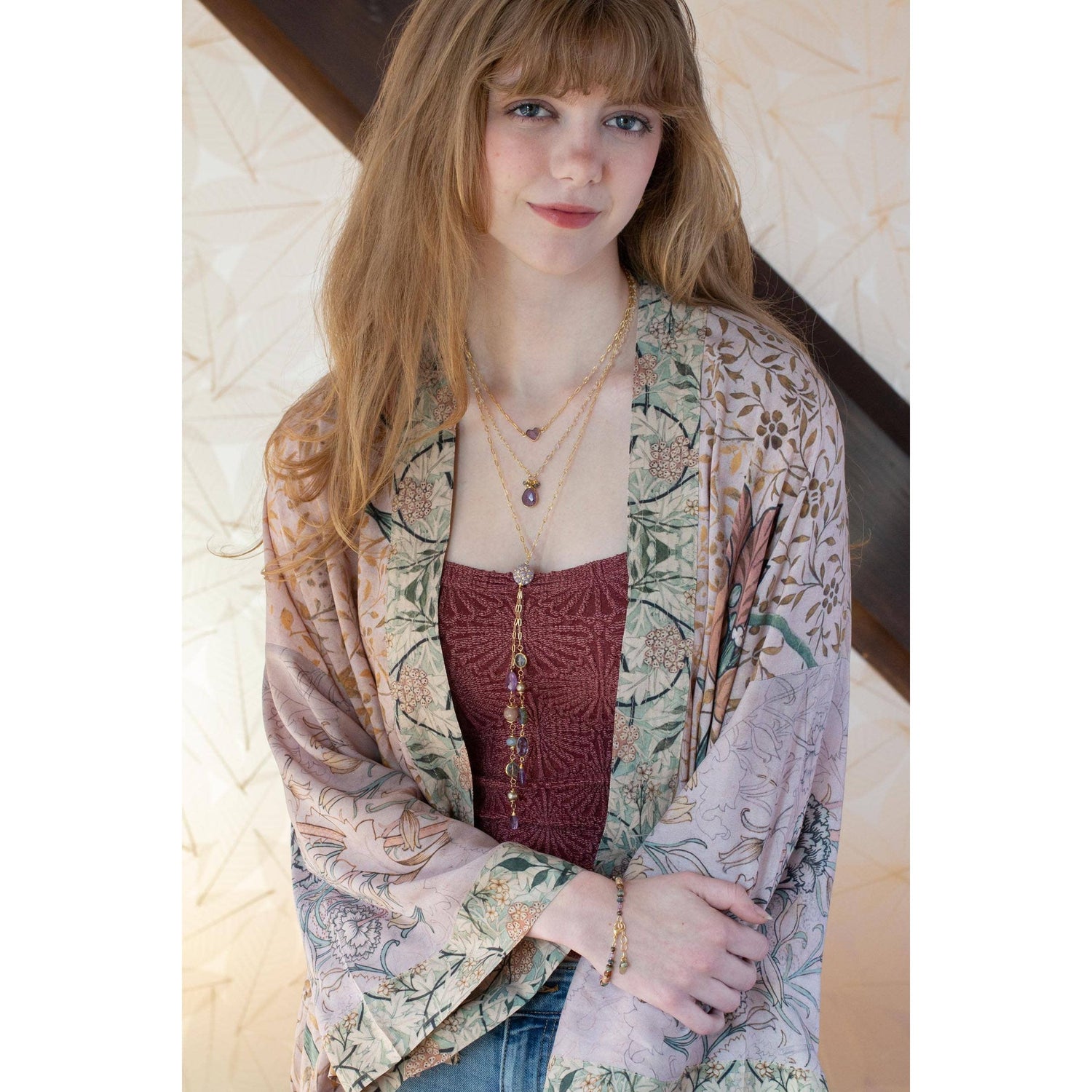 Folklore 15.5-17.5" Amethyst Simple Necklace