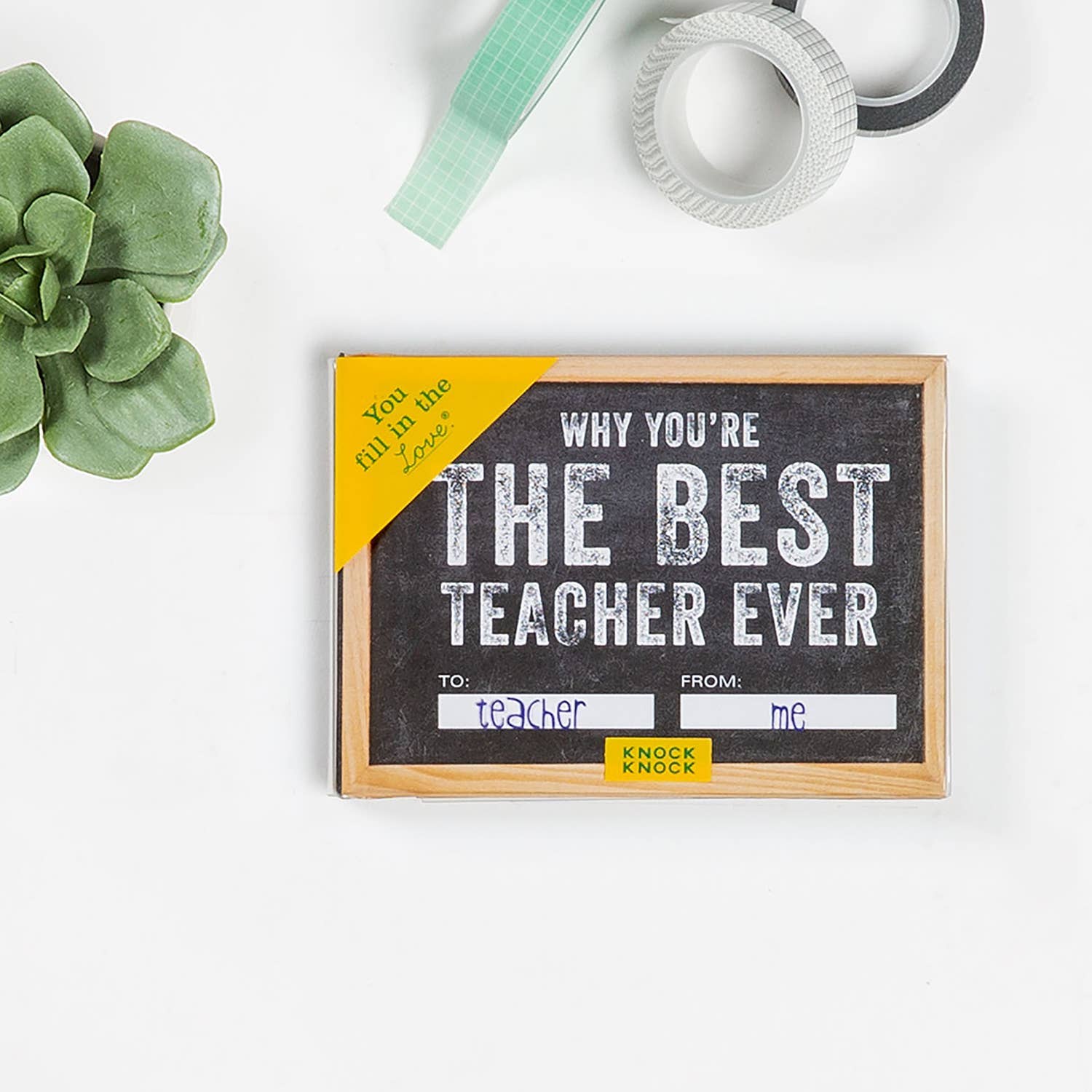 Why You're the Best Teacher Ever - Fill in the Love® Book