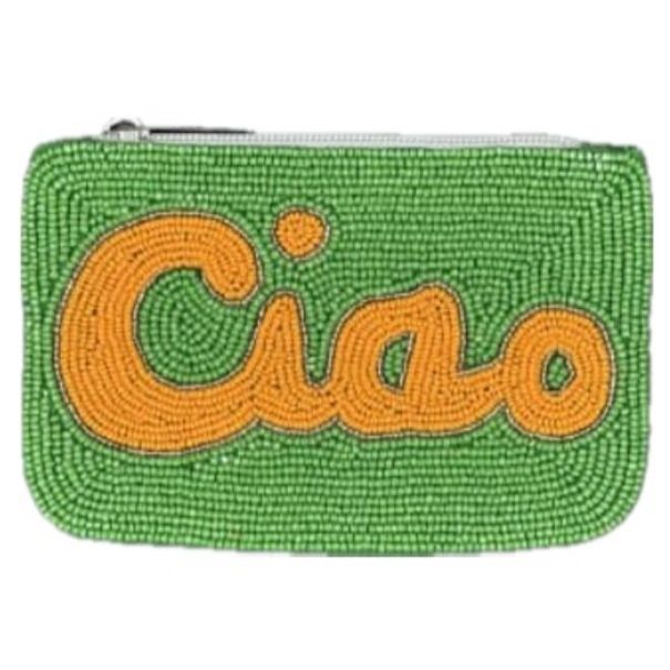 Ciao Large Beaded Coin Wallet
