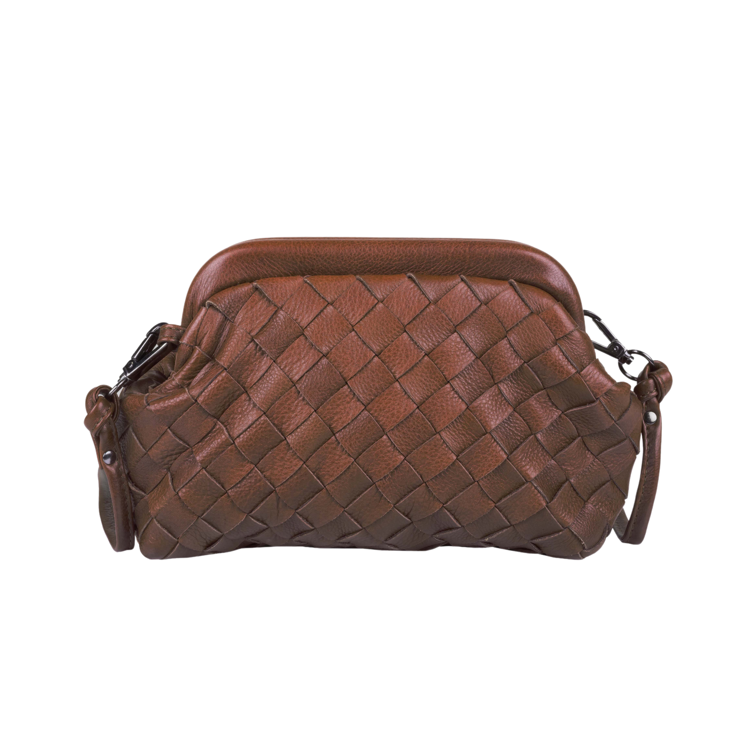 Woven Clutch and Crossbody