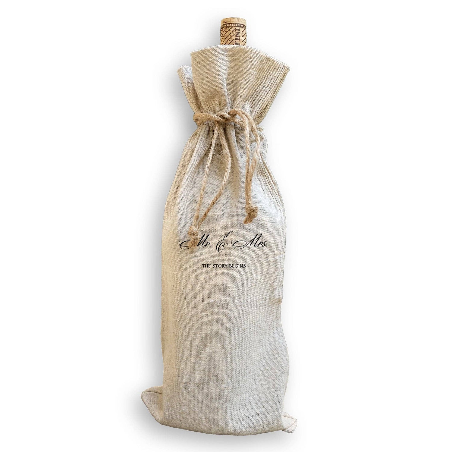 Mr. and Mrs. Wine Bag