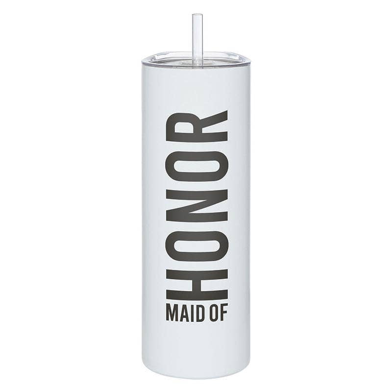 Matte Skinny Tumbler - Maid of Honor