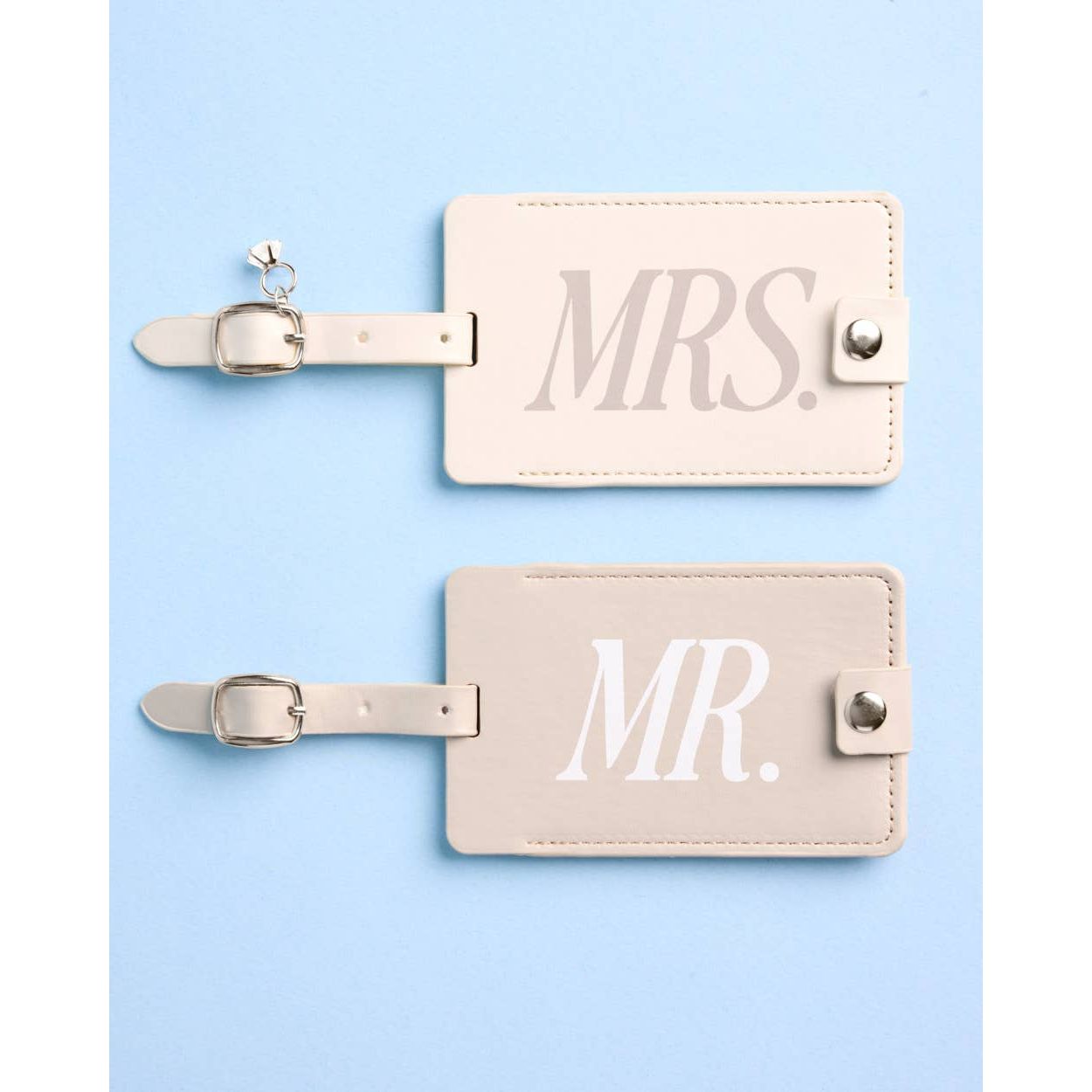 Mr. And Mrs. Luggage Tag Set