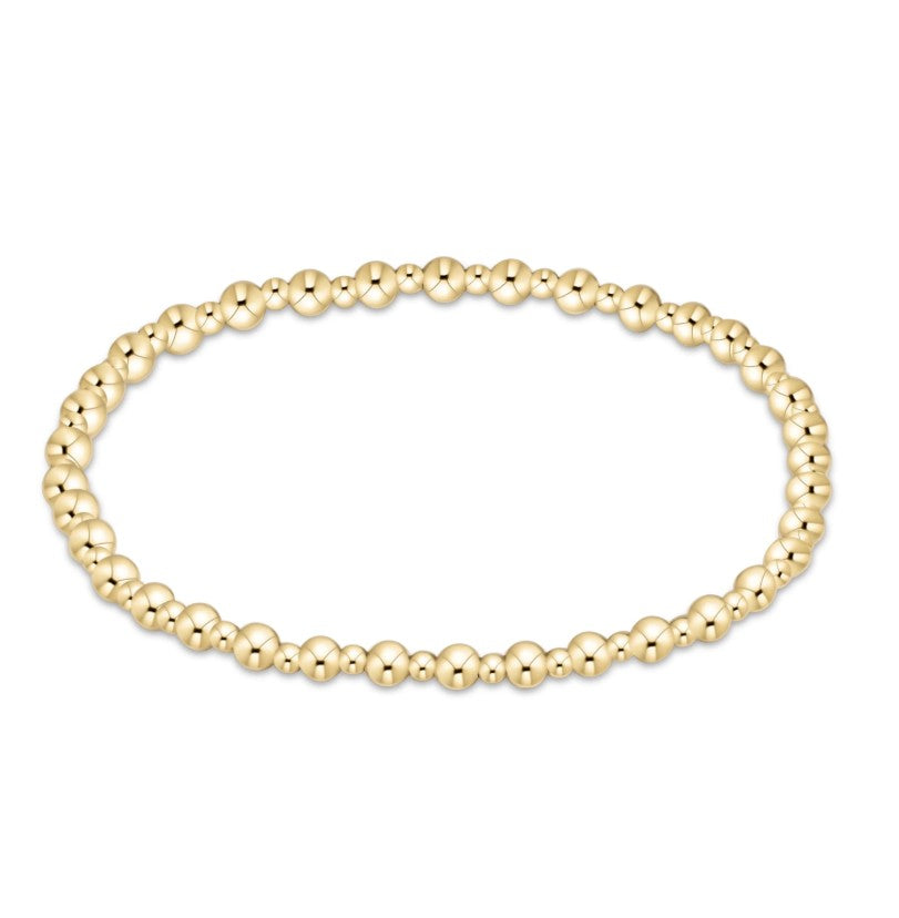 grateful gold 3mm bracelet