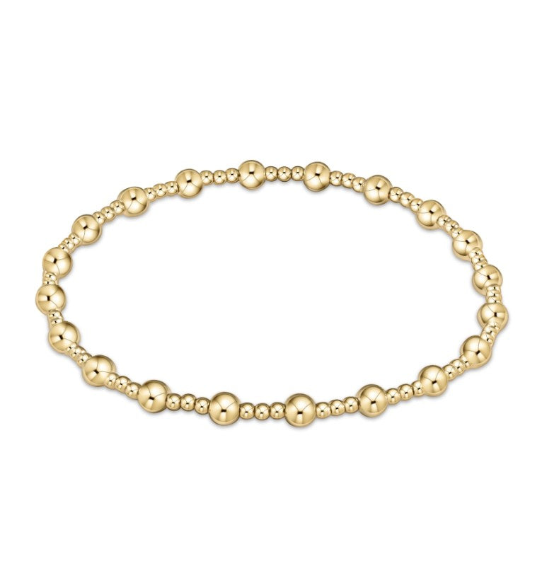 sincerity gold 4mm bracelet