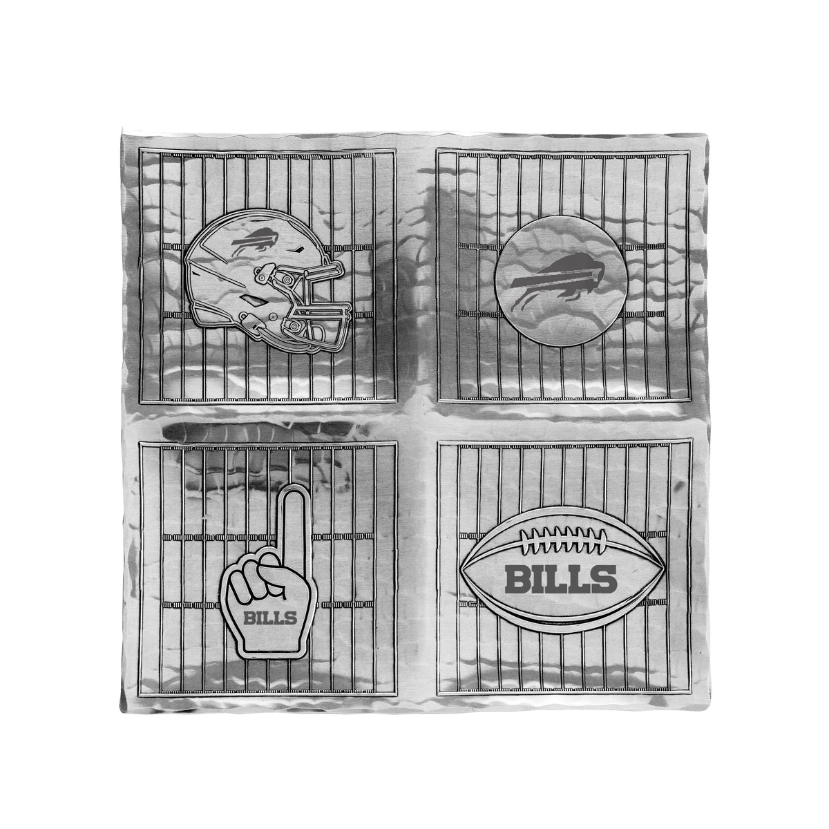Buffalo Bills Gameday Quad Serving Tray